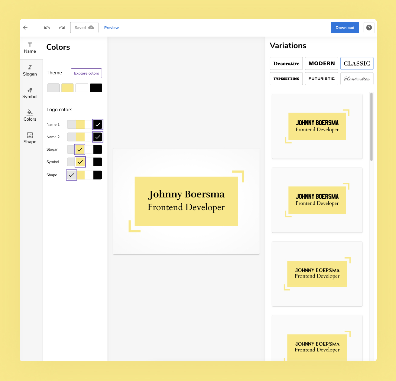 Theme LogoMaker